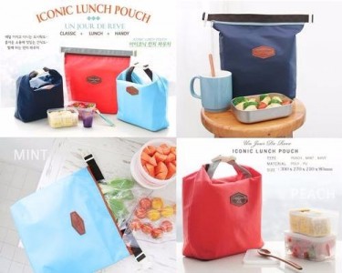 Tas Bekal Tahan Panas Dingin Iconic Insulated Lunch Bag Pouch - 331
