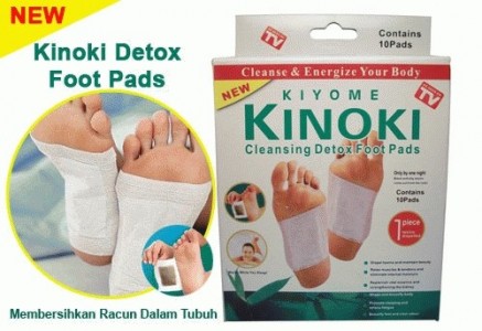 Kinoki Koyo Detox Foot Pads Penyerap Racun Tubuh Alami Kaki Kesehatan - 484