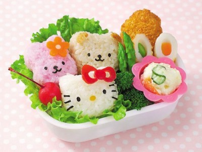 Hello Kitty Rice Mold 1 Set Original Sanrio - 536  