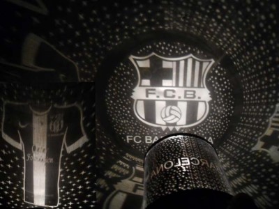 Lampu Tidur Klub Bola Liga Spanyol Barcelona Real Madrid - 691