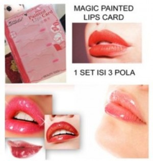 Jual Cetakan Bibir GOHO Magic Painted Lips Murah - 233