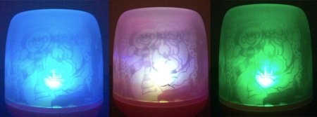 Light Candle Lilin Elektrik 7 Warna Santa Snowman - 869 