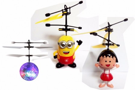 Mainan Terbang Flying Toys Sensor Tangan Drone Unik - 978