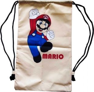Tas Serut Ransel Mario Bros Mario Brother Game Nintendo Non Ori - 165