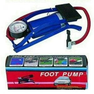 Foot Pump Pompa Kaki Injak Angin Mobil Motor Tekanan Tinggi Air High Pressure Multi Fungsi Serba-566