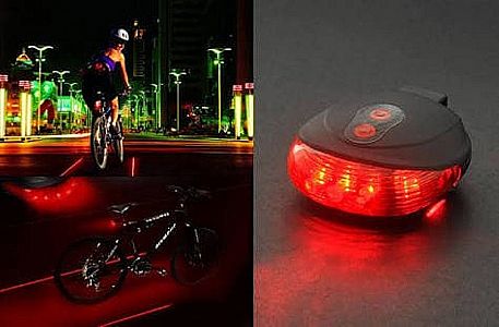 Lampu Sepeda Laser Led Lampu Laser Sepeda Bike Lamp Tail Light Bicycle Aksesoris – 608