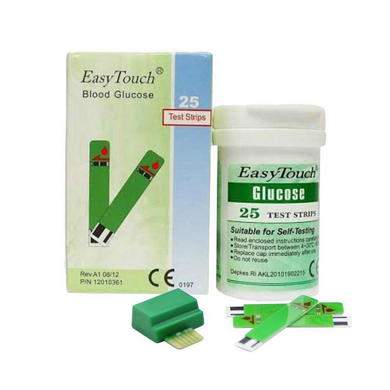 Strip Easy Touch Gula Darah Glucose Easy Touch Alat Cek Diabetes Sakit Kencing Manis – A722