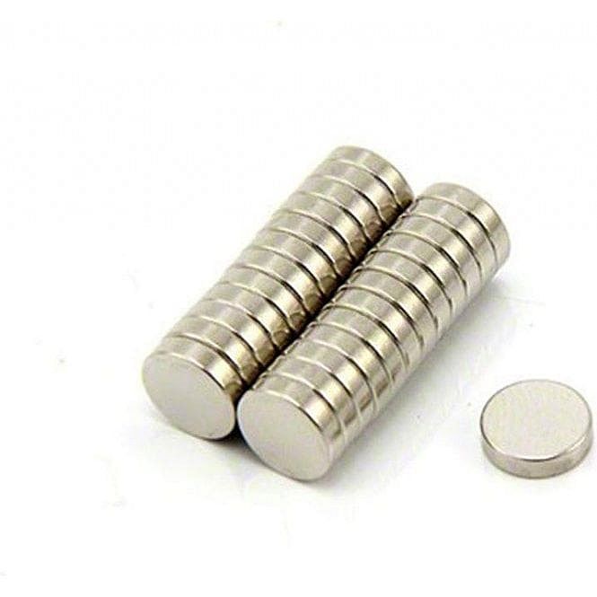 Magnet Neodymium Coin Diameter 8 mm Diameter 2 mm Kuat Super Strong – 802
