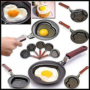 Frying Pan Karakter Teflon Masak Wajan Teflon Motif Telur Pancake Cute Bunga Love – 181