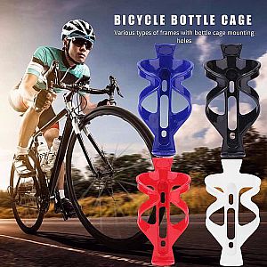 Dudukan Botol Minum Sepeda Hitam Gowes Bicycle Bottle Holder Bike – A478