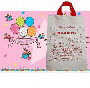 Tas Ultah Hello Kitty Tas Ultah HK Tas Ulang Tahun Hello Kitty 25 cm x 35 cm – A464
