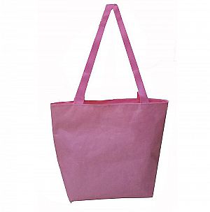 Shoulder Bag Murah Krem Pink Hitam Tote Bag Wanita Bahan D300 Vintage - TBPK1