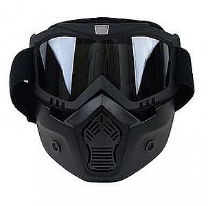 Google Mask Helm Motor Kaca Mata Motor Kacamata Airsoft Gun Paint Ball – A479
