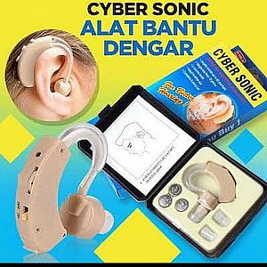 Alat Bantu Dengar Telinga Orang Tua Kuping Cyber Sonic Hearing Aid Tuna Rungu – A490