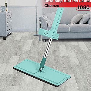 Alat Pel Tarik Lantai Ultra Mop Cleanze Pembersih Ubin Kain Fleksibel Serbaguna – A491