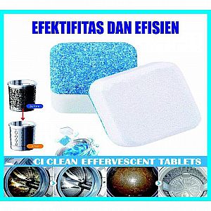 Tablet Pembersih Mesin Cuci Padat Campur Deep Cleaning Washing Machine – A533