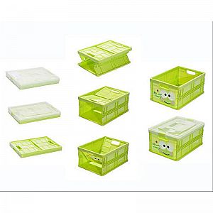 Storage Box Lipat Motif Kartun Karakter Warna Cartoon Foldable Simpan Barang – A537 