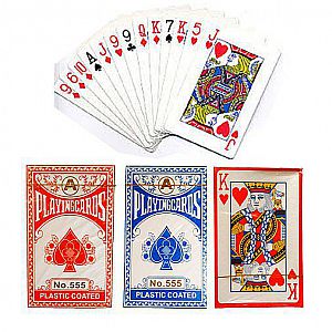 Kartu Remi 1 Set Permainan Sulap Playing Cards As King Queen Jack – A553