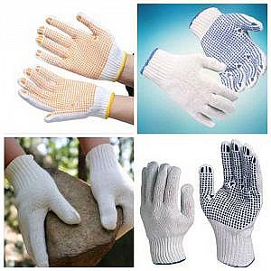 Sarung Tangan Pekerja Proyek Sarung Tangan Bintik Rajut Kasar Working Glove – A568