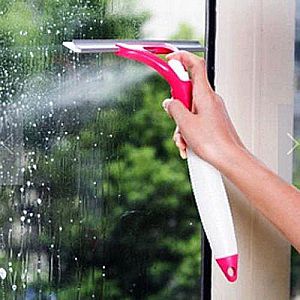 Pembersih Kaca Cermin Window Brush dengan Tabung Sabun – 267