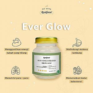 Realfood Ever Glow 70 ml Sarang Walet ORI Ekstrak Kurma Energi & Vitamin – A593