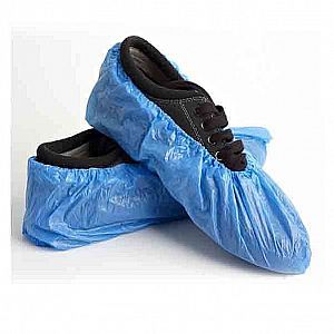 Shoes Cover Disposable Plastik Sarung Sepatu Pelindung Indutsri Laboratorium Hujan – A601