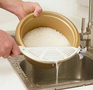 Alat Saring Pencuci Beras Peniris Penyaring Rice Filter Saringan Air Beras -  A603