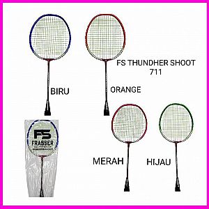 Raket Badminton Bulutangkis Frasser Thunder Shoot Raket Bulu Tangkis 711 – A614