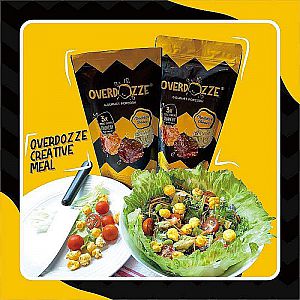 Popcorn OVERDOZZE Cheddar Cheese Pop Corn Ori Made in Indonesia Camilan – OZC3