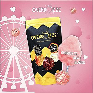 Popcorn Cotton Candy OVERDOZZE Gourmet Pop Corn Rasa Cotton Candy Gulali – OZC7
