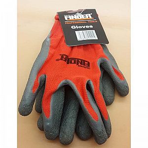 Sarung Tangan Karet Merah Finder Red Gloves Profesional Konstruksi – A648