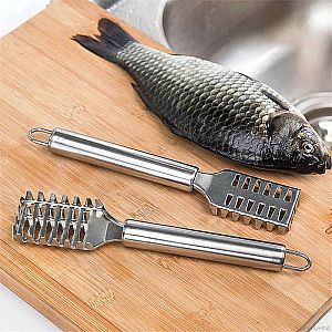Alat Pembersih Sisik Ikan Stainless Higienis Penyisik Alat Sisik Ikan Resto Café Catering – A680