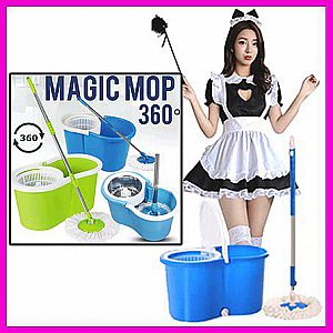 Alat Pel Pembersih Lantai Putar Magic Mop Spin Mop Super Mop Double - 770