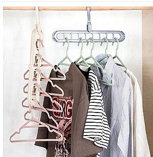 Magic Hanger 9 in 1 Gantungan Baju Lemari Pakaian Wonder Harga Instan – A575