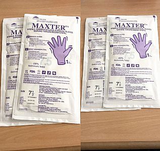 Sarung Tangan Steril Maxter Sterile Gloves Sarung Tangan Karet Medis – A684