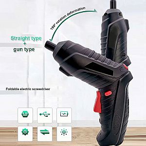 Mesin Bor Portable Cordless Drill 25 in 1 Charge Baterai Electric Obeng Serbaguna – A754