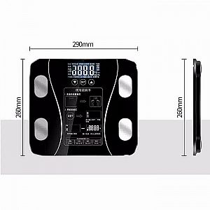 Timbangan Badan Timbangan Fat Body Monitor Digital Scale LED Alat Kadar Ukur Lemak – A765