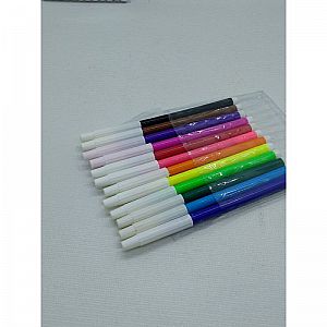 Spidol 12 Warna Amanda 828 Sekolah Anak Melukis Mewarnai Colour Pen - A856
