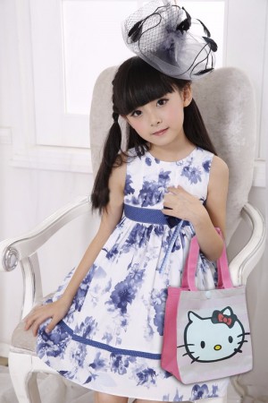 Tas Fashion Anak Hello Kitty Doraemon Lucu model Tenteng - 029