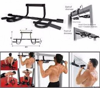 Iron Gym Pull Up Bar Alat Fitness Olah Raga Pembentuk Otot Tubuh As Seen On TV - 313