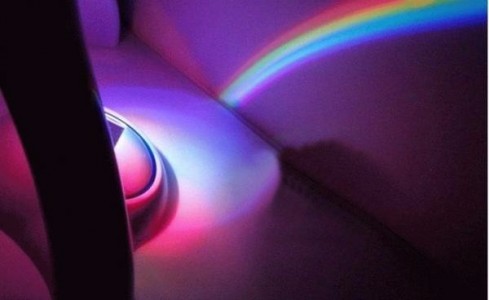 Lampu Tidur Proyektor Pelangi Rainbow Projector Lamp � 342