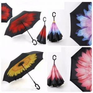 Payung Terbalik Kazbrella Umbrella Grosir Ecer Harga Murah - 600