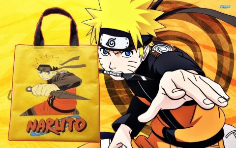 Goodie Bag Naruto Tas Souvenir Ultah Naruto Tenteng Ulang Tahun Anak Karakter Motif Anime Manga-475 