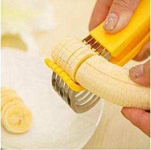 Banana Slicer Alat Pemotong Pisang Potong Sosis Pengiris Serbaguna Multifungsi – 492
