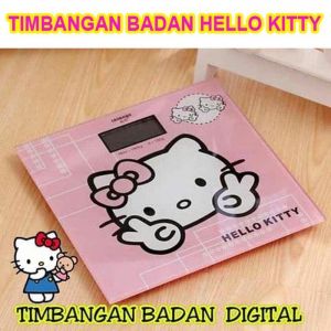 Timbangan Digital Hello Kitty Timbangan Badan HK Personal Weight Scale Karakter Motif  – 803
