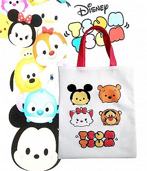 Goodie Bag Tsum Tsum Disney Tas Ultah Anak Motif Kartun Lucu Karakter Souvenir - 823