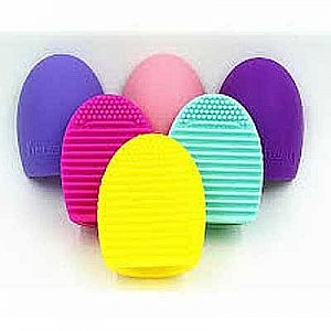 Brush Egg Cleanser Silikon Pad Pembersih Kuas Alat Kosmetik Silicone Cleaner – 327