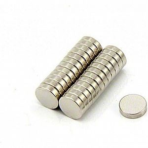 Magnet Neodymium Coin Diameter 8 mm Diameter 2 mm Kuat Super Strong – 802