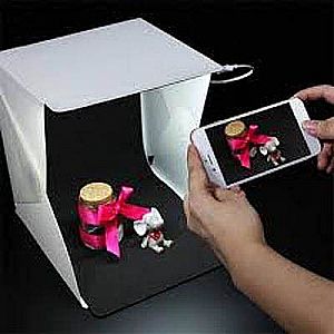 Studio Mini Foto Box LED Photo Mini Studio Magnetic Produk Online Shop Kuliner  - 809