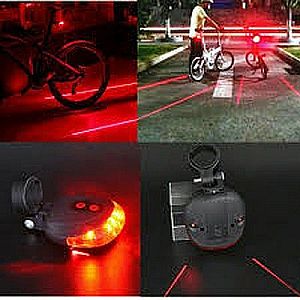 Lampu Sepeda Laser Led Lampu Laser Sepeda Bike Lamp Tail Light Bicycle Aksesoris – 608